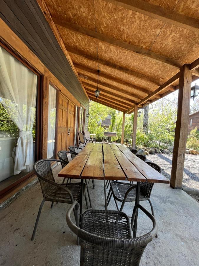 Cabanas Alto Bosque Пукон Екстер'єр фото